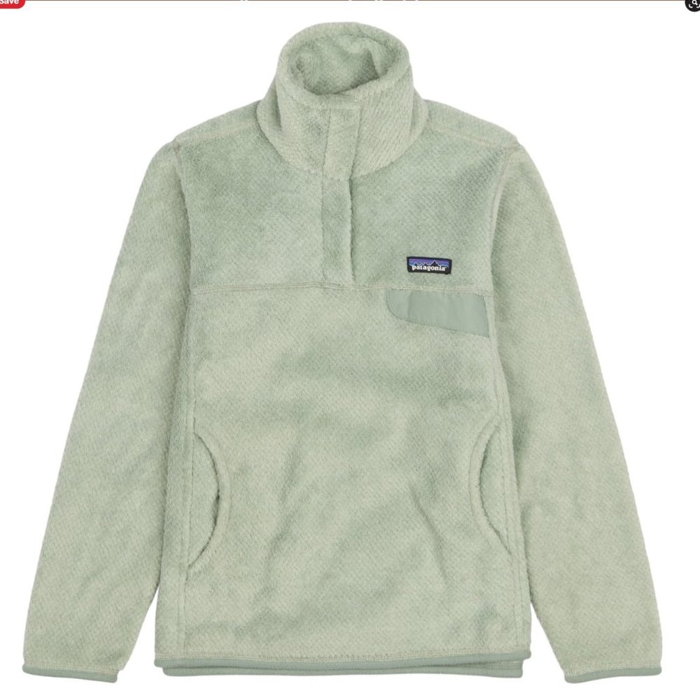 Patagonia Women's Re-Tool Snap-T® Pullover, Arctic Mint, Size Small